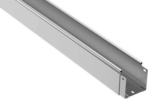 Лоток неперфорированный IEK ESCA 100х100х3000 сталь 0,7мм фото Лоток неперфорированный IEK ESCA 100х100х3000 сталь 0,7мм картинка